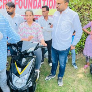 sho foundation scooty donation camp