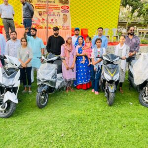 sho foundation scooty donation camp