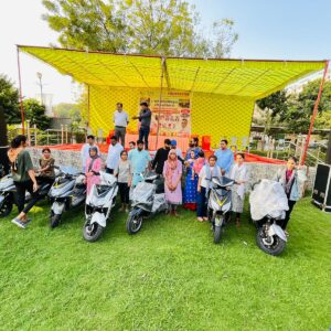 sho foundation scooty donation camp