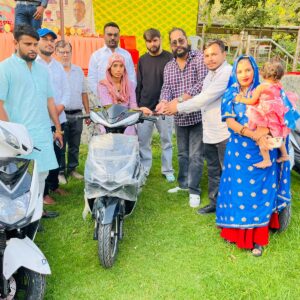 sho foundation scooty donation camp