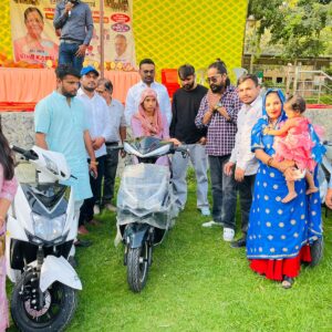sho foundation scooty donation camp