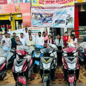 sho foundation scooty donation camp