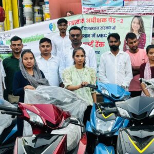 sho foundation scooty donation camp