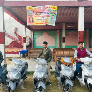 sho foundation scooty donation camp